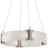 Clear Rimelight Glass with Satin Nickel Finish